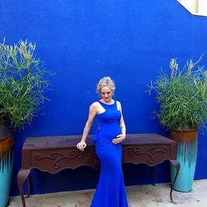 2018 Jovani Prom Gown Maternity Formal Backless